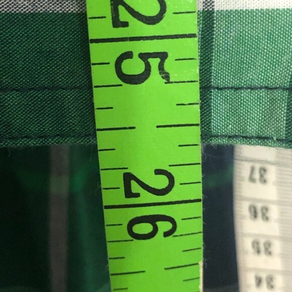 - Mens Green/Blue/White Long Sleeve Shirt. Medium - Picture 4 of 6